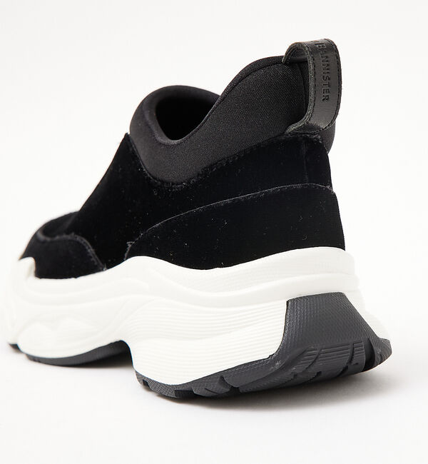 AU BANNISTER「【40周年】アゲハラベルベット ハンズフリースニーカー」|スニーカー|