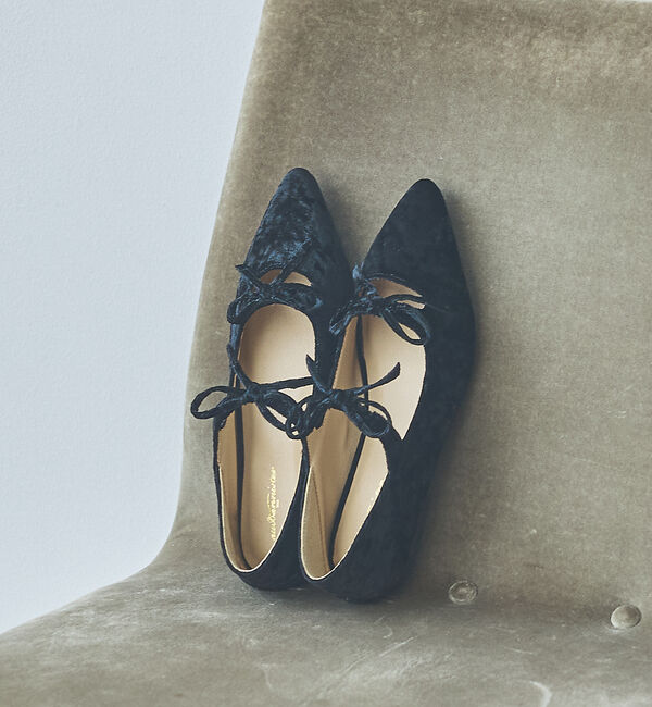 AU BANNISTER「【販売店舗限定】ダブルリボンポインテッドパンプス」|パンプス|ブラック系その他3