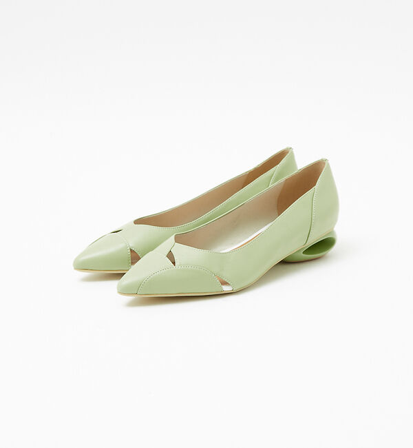 AU BANNISTER「ホールヒール フラットパンプス」|パンプス|