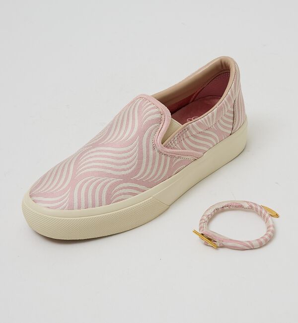 AU BANNISTER「【シルクネクタイ生地使用】スリッポンスニーカー」|スニーカー|