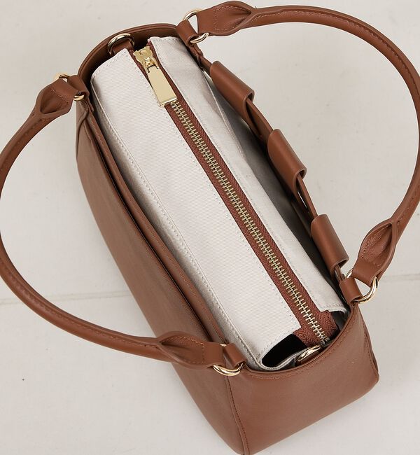 LOWELL things「Latti/レザー2WAYミニショルダーバッグ【予約】」|かごバッグ|