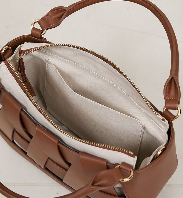 LOWELL things「Latti/レザー2WAYミニショルダーバッグ【予約】」|かごバッグ|