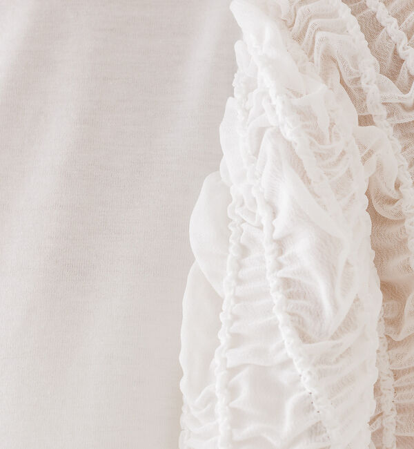 abahouse mavie「袖シアーシャーリングプルオーバー」|Tシャツ・カットソー|