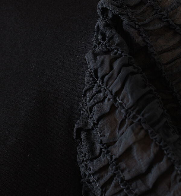 abahouse mavie「袖シアーシャーリングプルオーバー」|Tシャツ・カットソー|