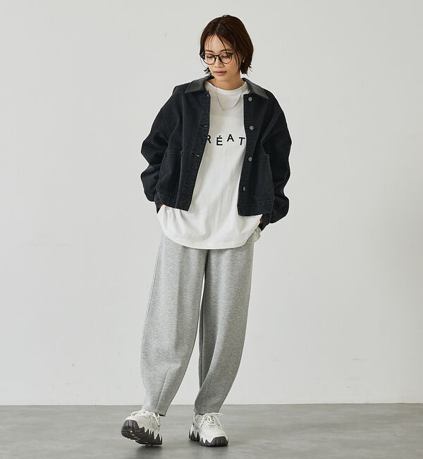 abahouse mavie「デニム/カツラギショートカバーオール」|その他|