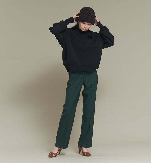 NOMINE「ラメプレーティングボリュームスリーブニット」|ニット・セーター|