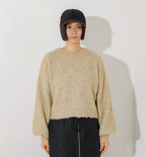 NOMINE「ラメシャギープルオーバー」|ニット・セーター|