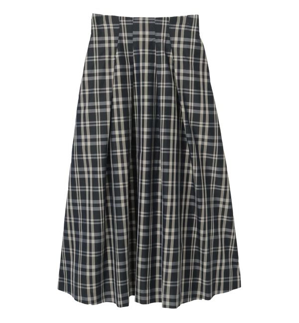 TIARA「ハイウエストタックフレアスカート」|スカート|