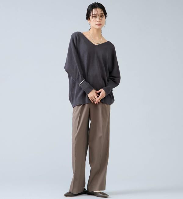 Liesse「レースアップニット」|ニット・セーター|