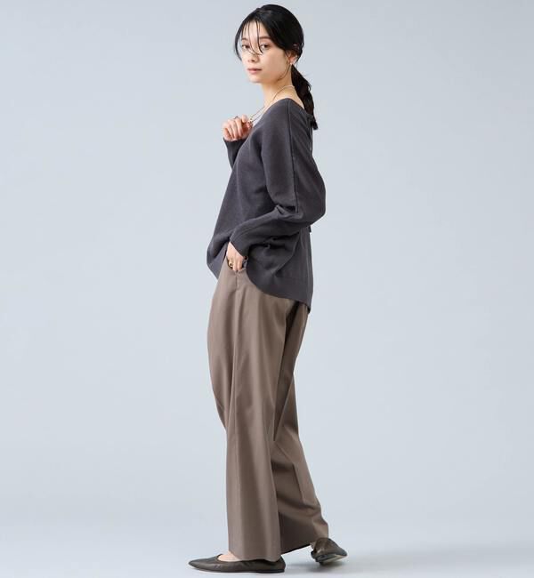 Liesse「レースアップニット」|ニット・セーター|