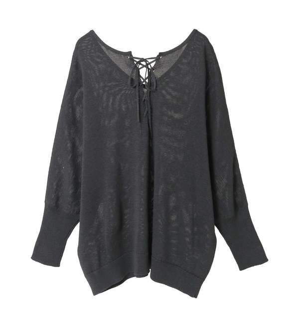 Liesse「レースアップニット」|ニット・セーター|