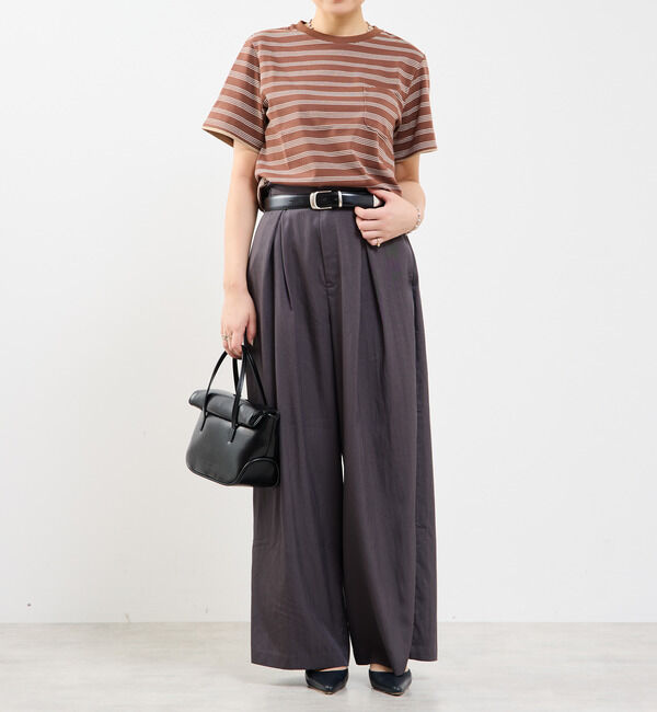 Soffitto「接触冷感タックリラックスパンツ」|その他|