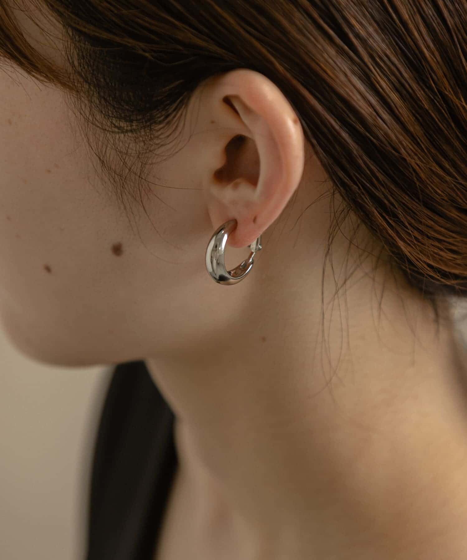 SMELLY「リッタイメタルフープイヤリング」|イヤリング|