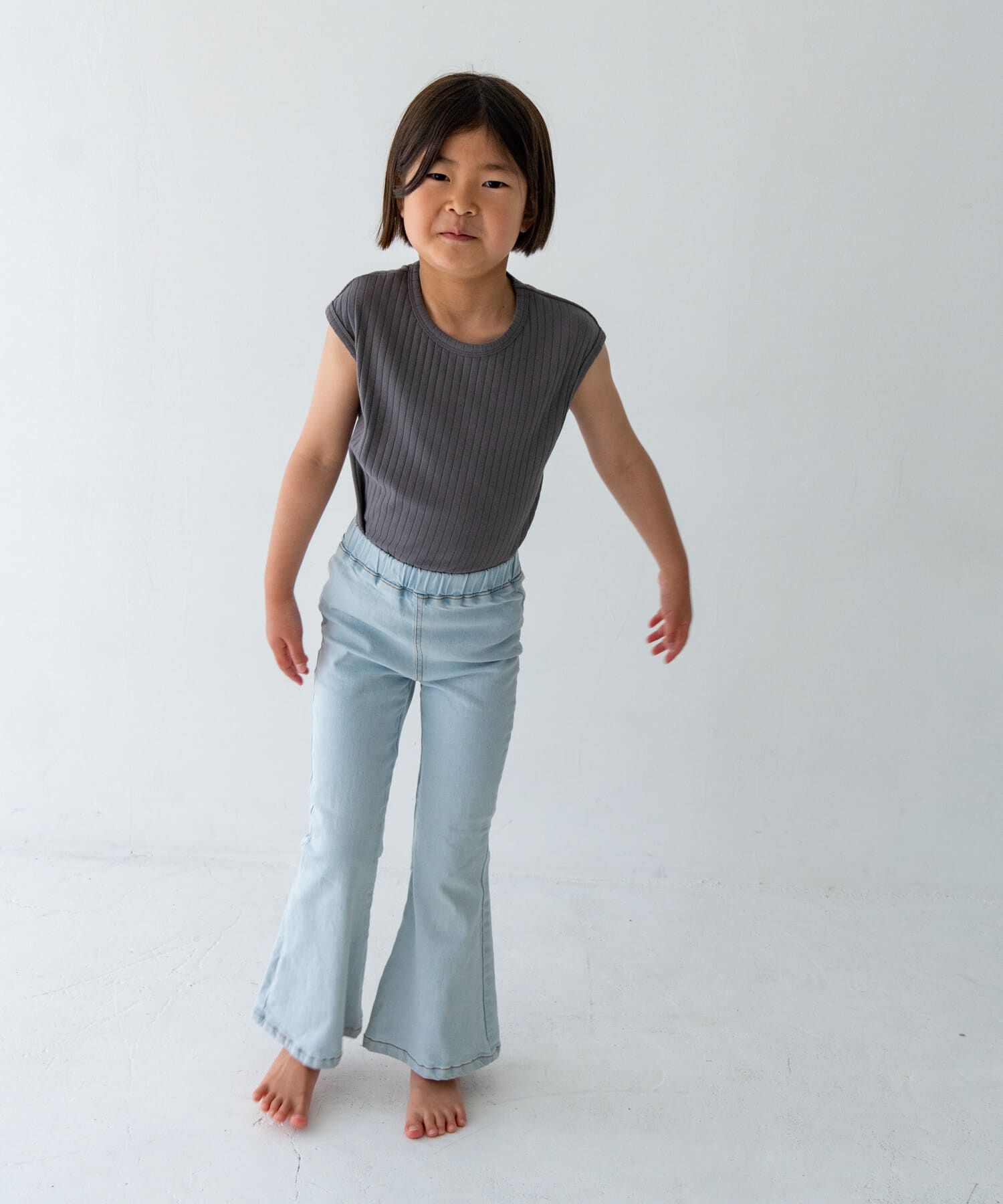 URBAN RESEARCH DOORS「Pippi+Lotta　Flare denim(KIDS)」|その他|