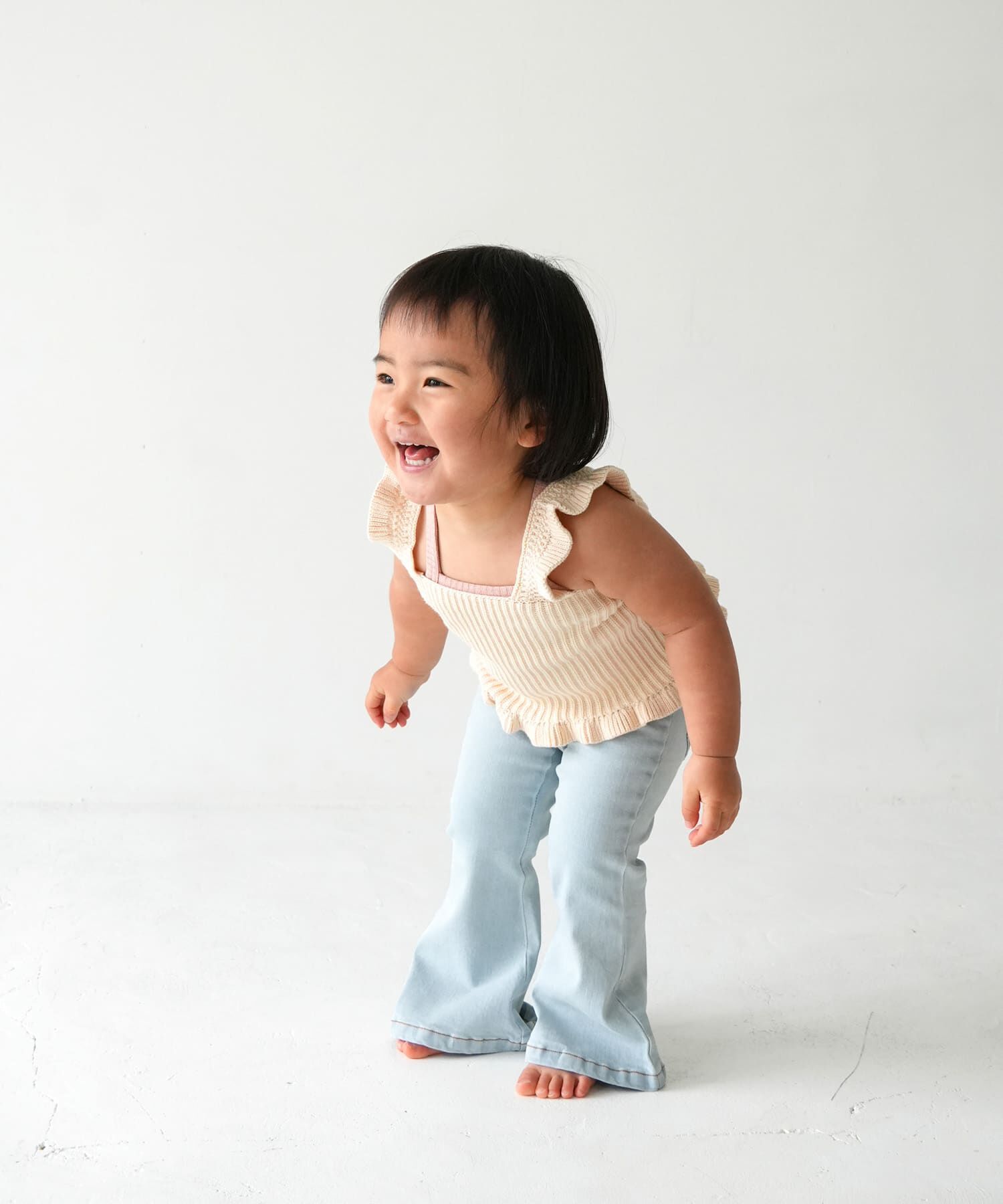 URBAN RESEARCH DOORS「Pippi+Lotta　Flare denim(KIDS)」|その他|