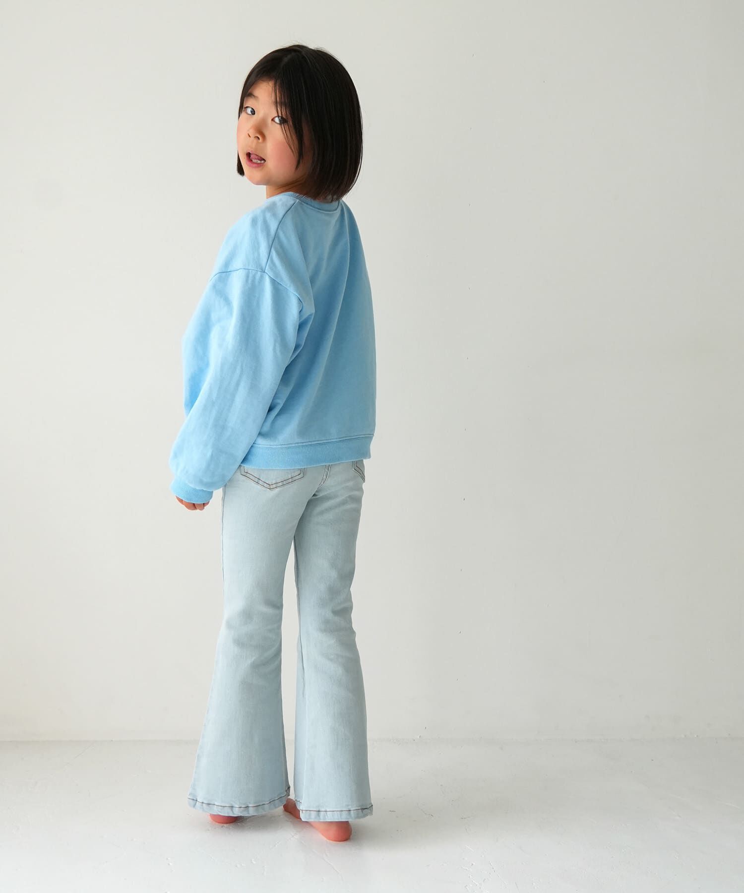 URBAN RESEARCH DOORS「Pippi+Lotta　Flare denim(KIDS)」|その他|