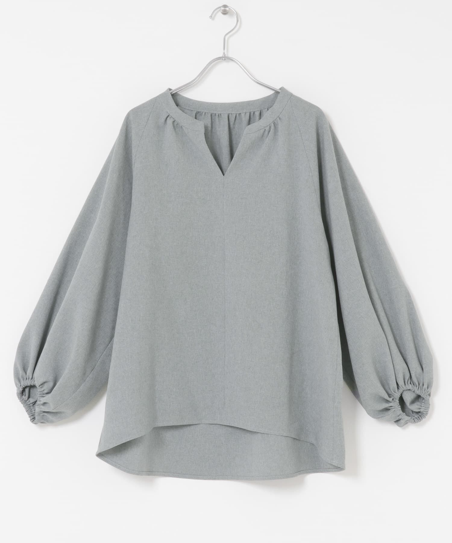 URBAN RESEARCH ROSSO「F by ROSSO　イージーケアバルーンスリーブブラウス」|シャツ・ブラウス|