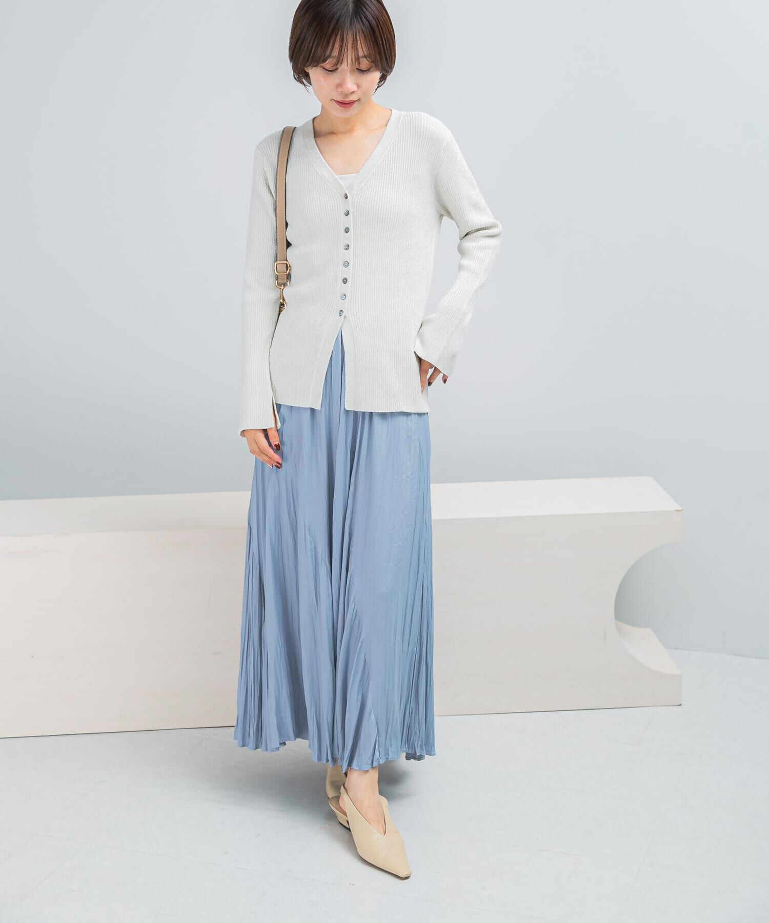 URBAN RESEARCH ROSSO「ワッシャープリーツスカート」|スカート|