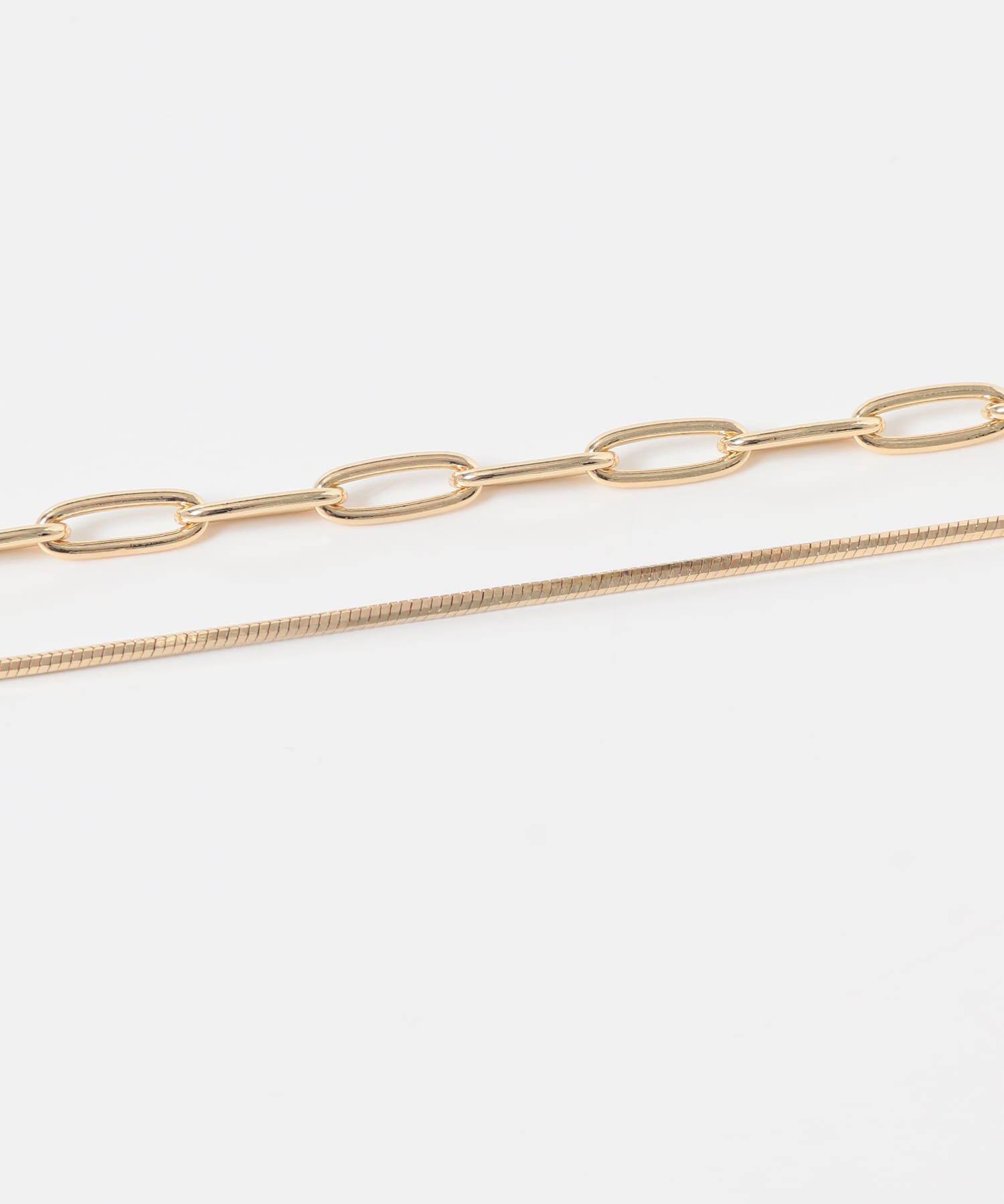 URBAN RESEARCH ROSSO「CHIGNON　オーバル&ボールTOPネックレス」|ネックレス|