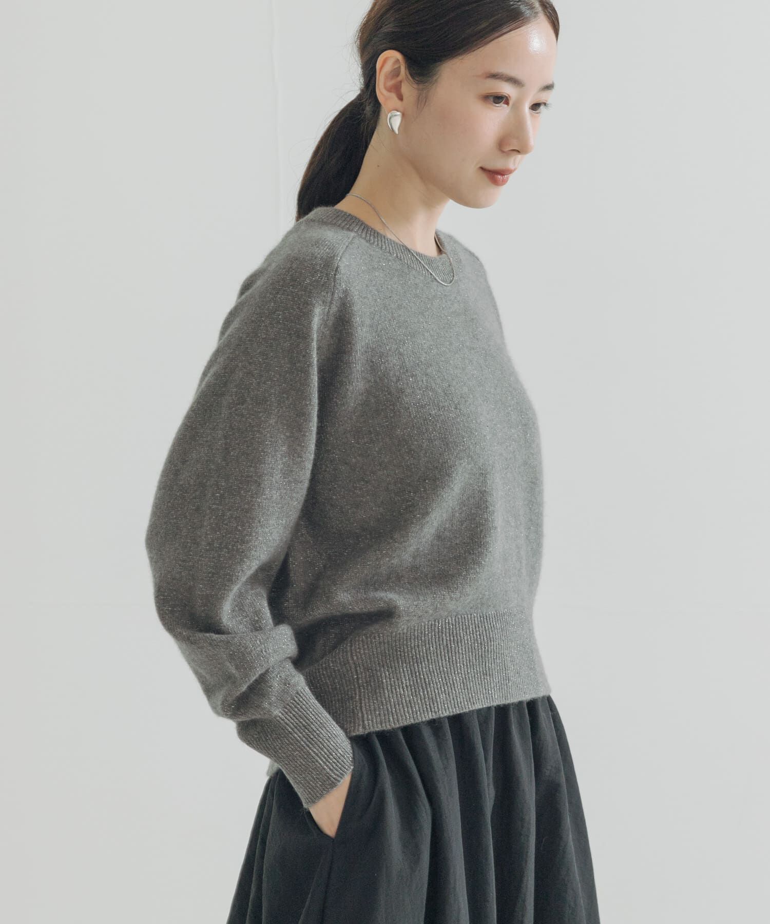 URBAN RESEARCH「FOX混ラメニット」|ニット・セーター|