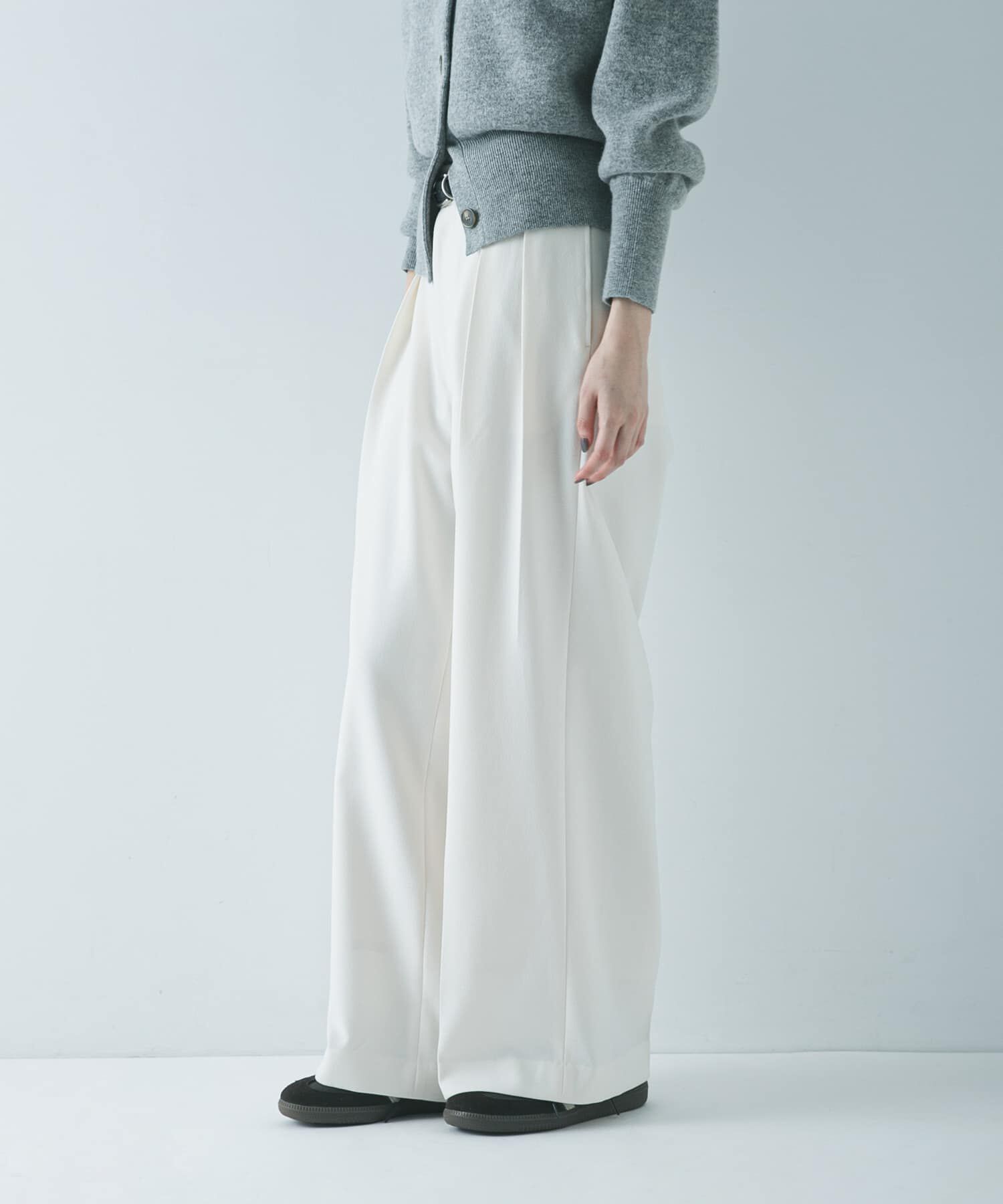 URBAN RESEARCH「『3サイズ展開』 ウールライクツータックワイドパンツ」|その他|