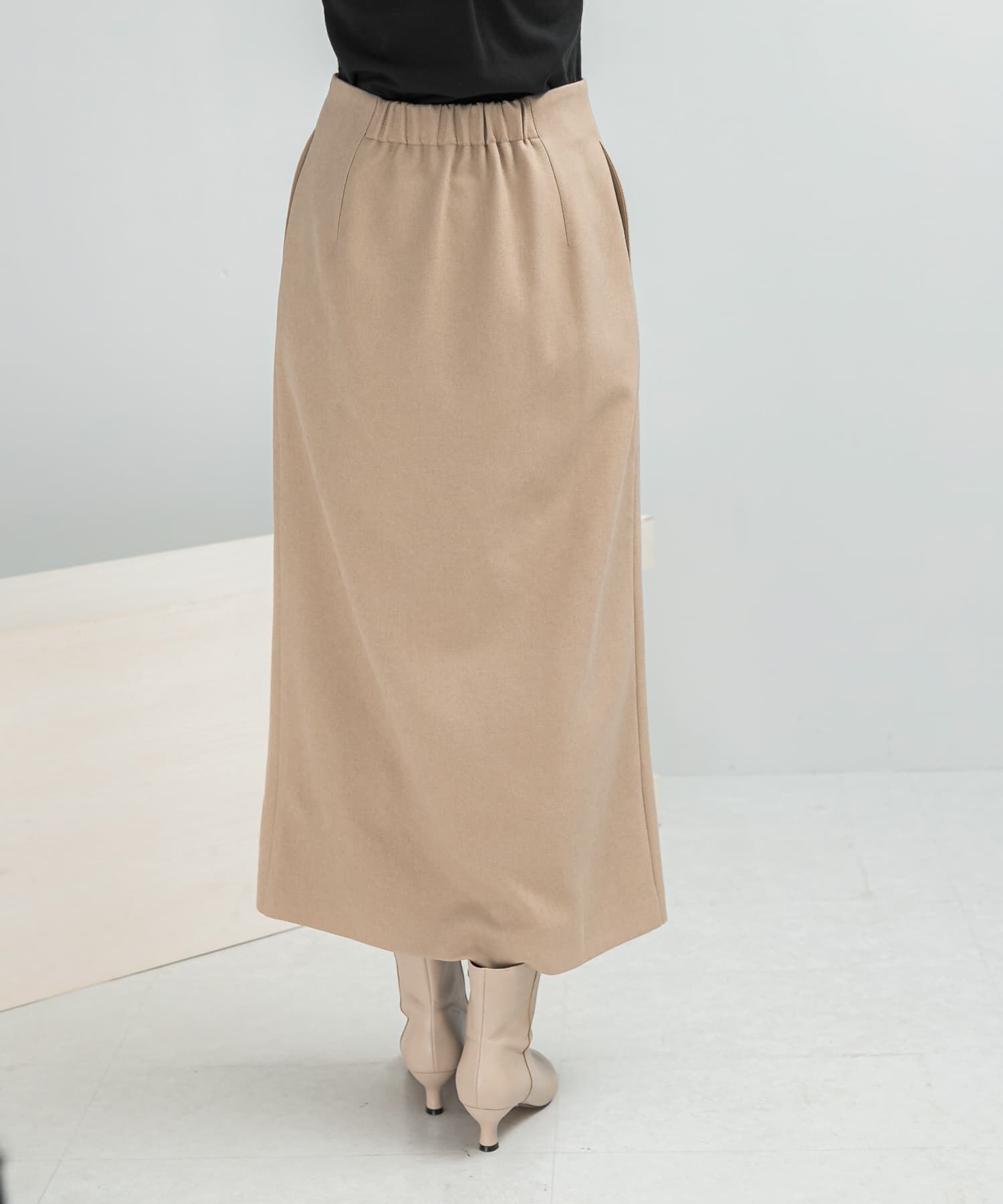 URBAN RESEARCH ROSSO「『UR TECH』後ゴムスリットストレートスカート」|スカート|