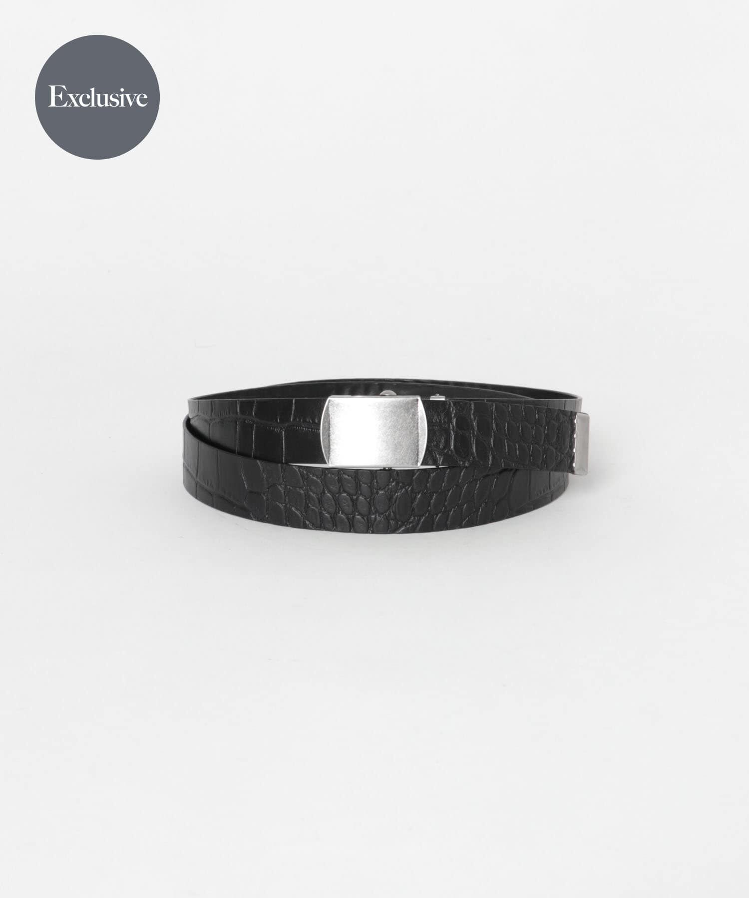 URBAN RESEARCH「『別注』MASTER&CO&times;URBAN RESEARCH　GACHA BELT with BOX」|ベルト|ブラック