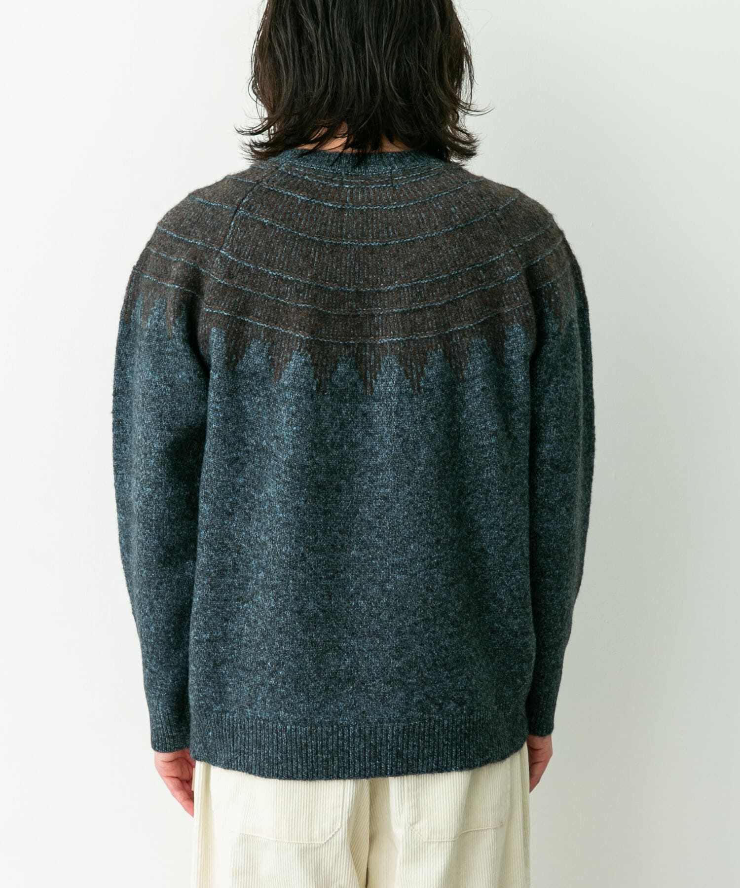 Sonny Label 「フェアアイル柄ニットプルオーバー」|ニット・セーター|