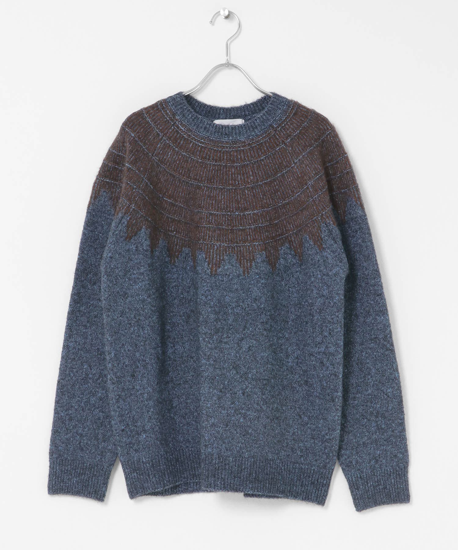 Sonny Label 「フェアアイル柄ニットプルオーバー」|ニット・セーター|