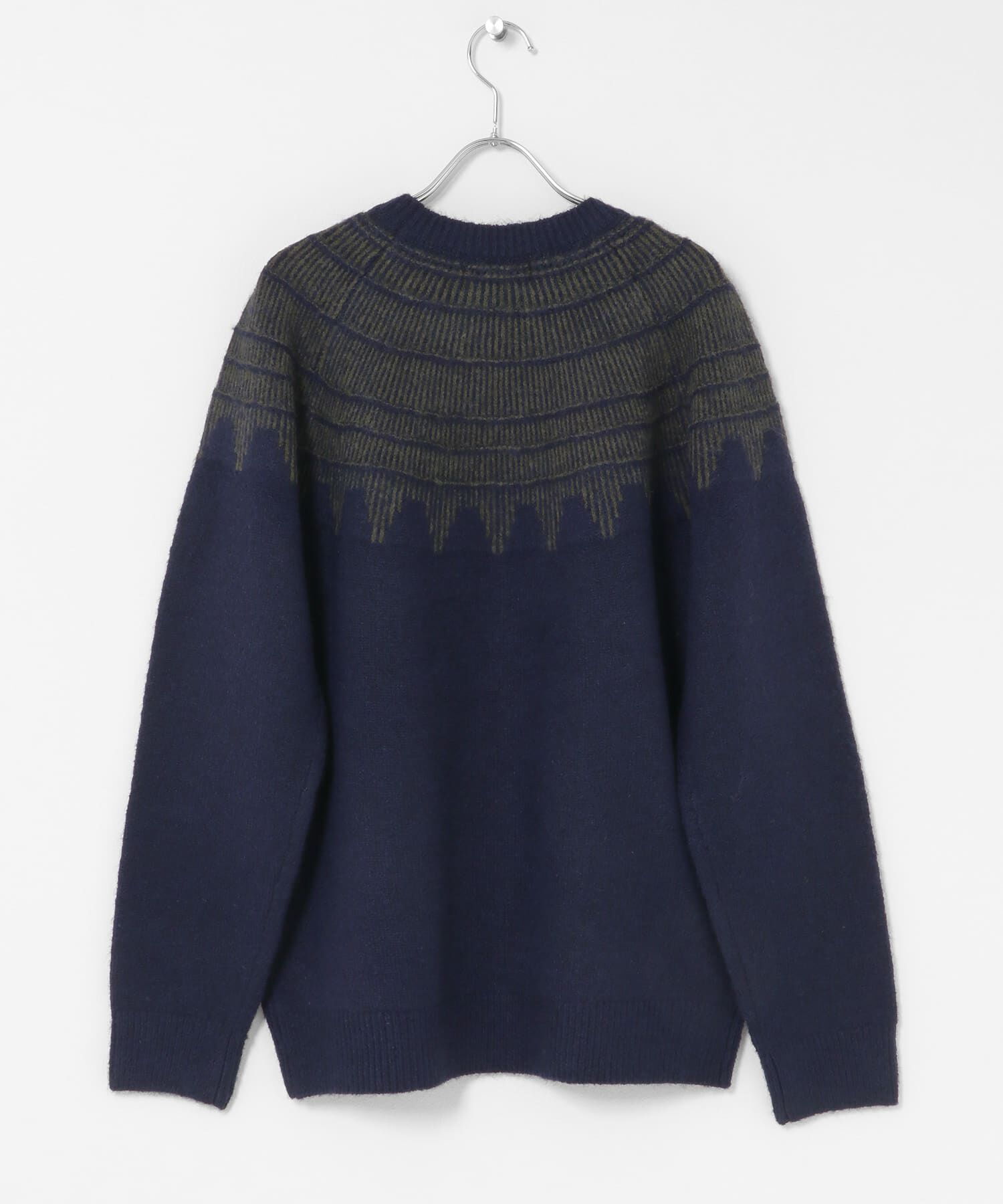 Sonny Label 「フェアアイル柄ニットプルオーバー」|ニット・セーター|