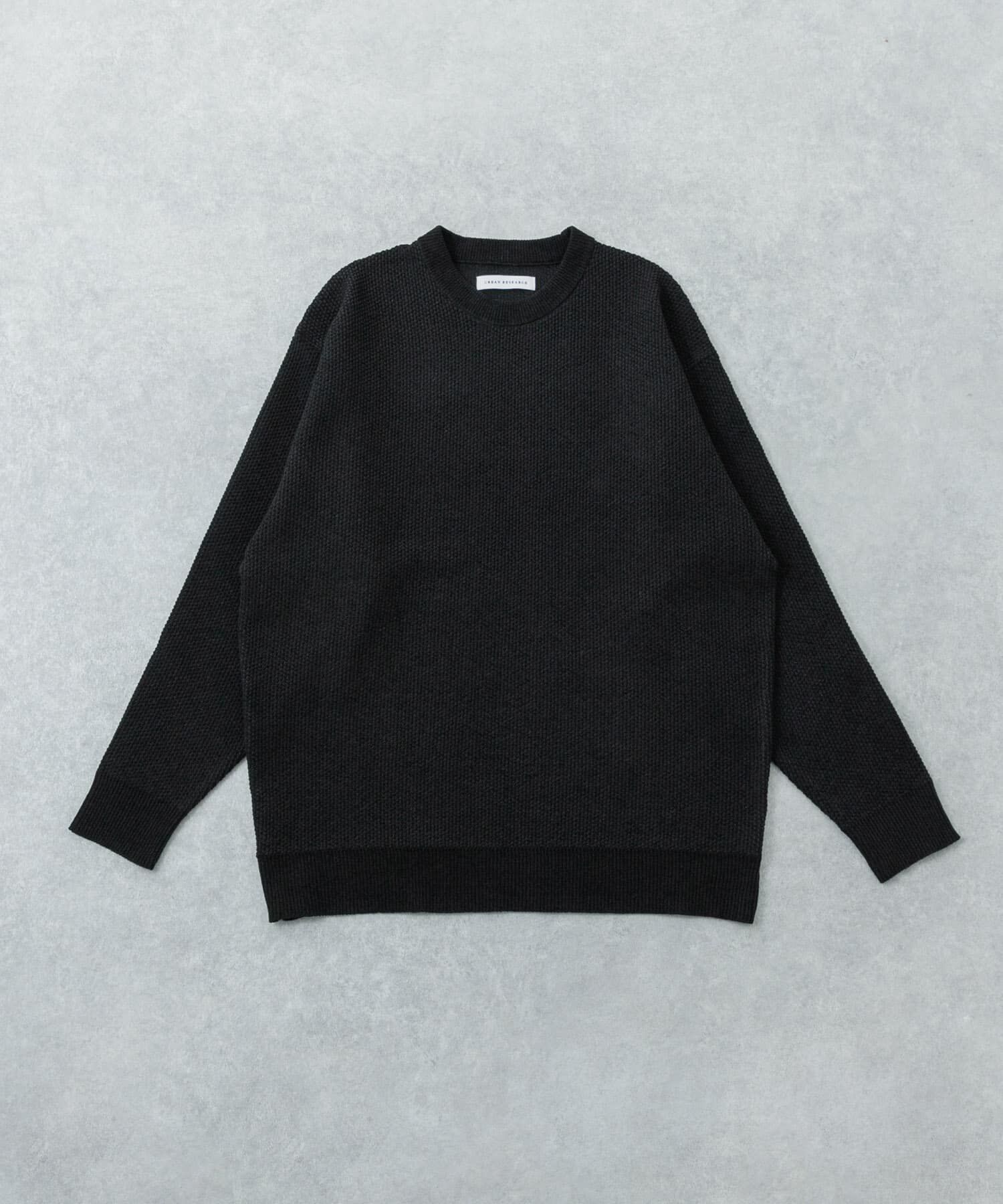 URBAN RESEARCH「モールリュクスプルオーバー」|その他|ブラック