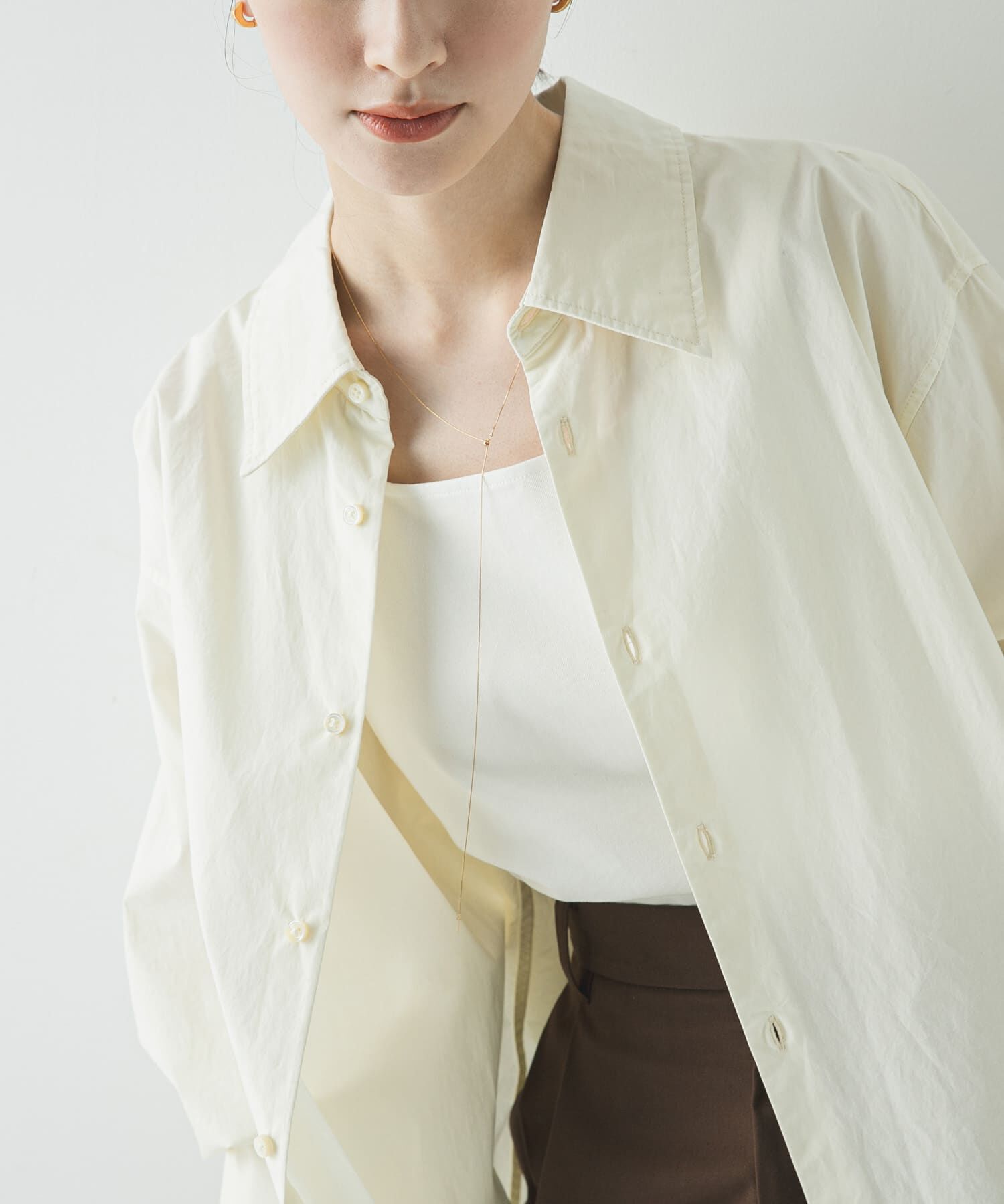 URBAN RESEARCH「ガーメントダイコットンオーバーシャツ」|シャツ・ブラウス|