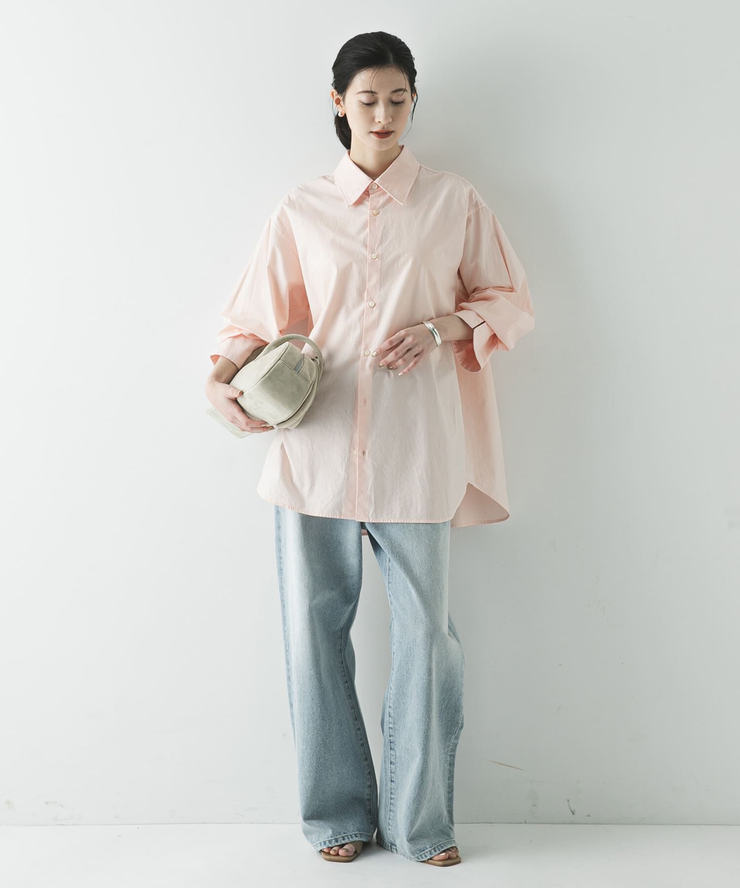 URBAN RESEARCH「ガーメントダイコットンオーバーシャツ」|シャツ・ブラウス|