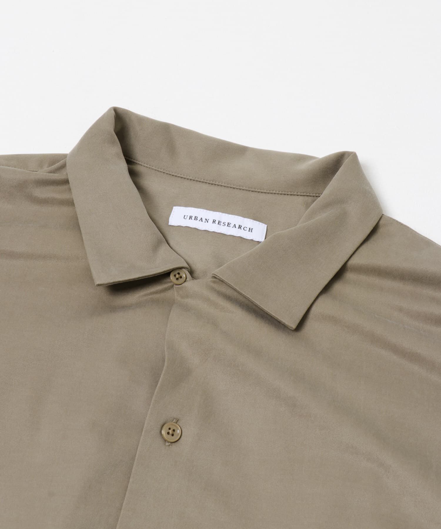 URBAN RESEARCH「WASHABLE CUPRO O/C SHIRTS」|シャツ・ブラウス|