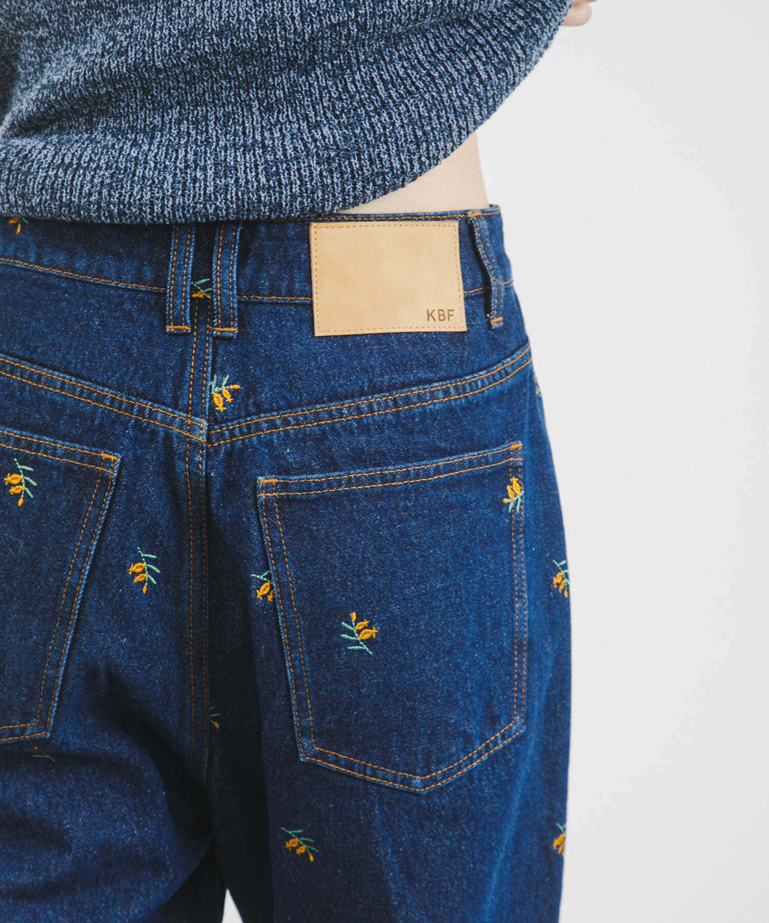  「シームポケットフレアデニム」|デニム|