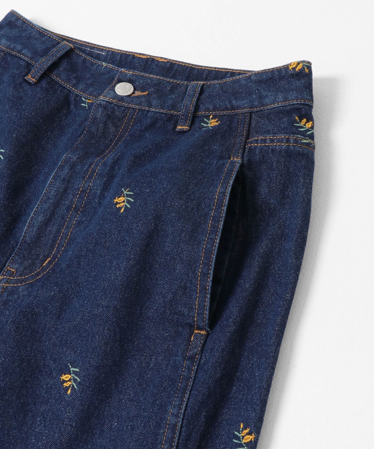  「シームポケットフレアデニム」|デニム|