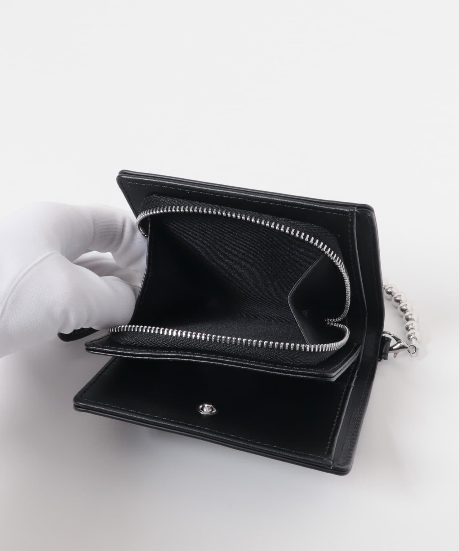  「ボールハンドル付きショルダーウォレット」|財布|