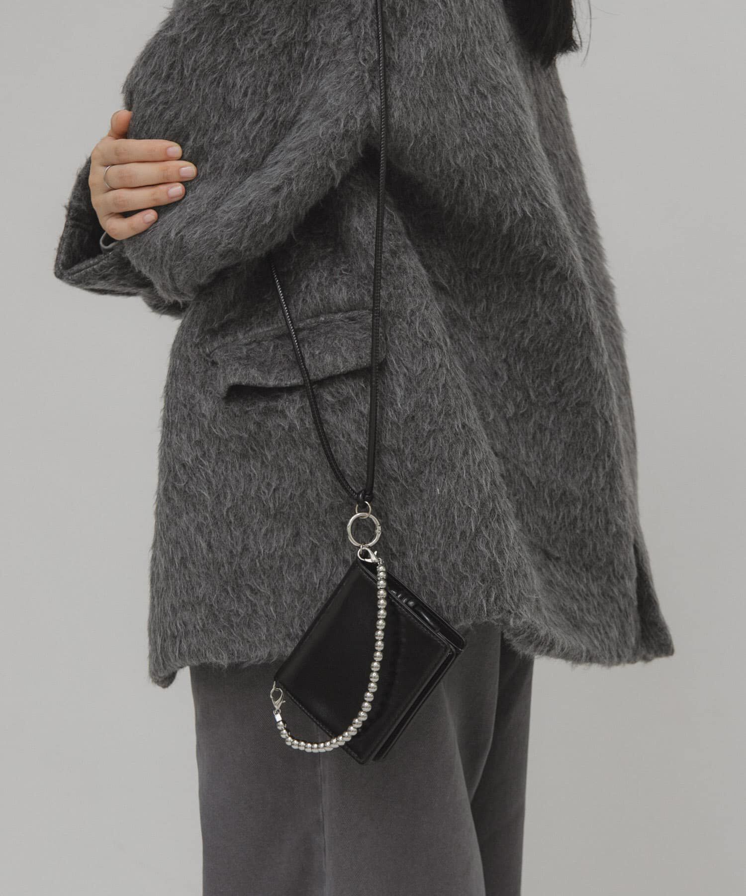  「ボールハンドル付きショルダーウォレット」|財布|