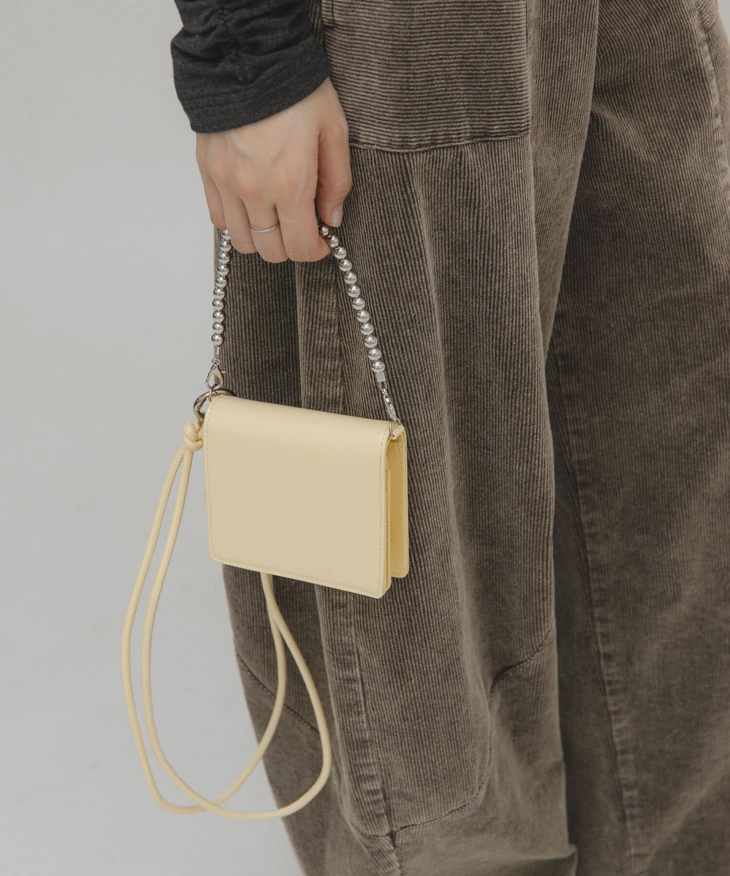  「ボールハンドル付きショルダーウォレット」|財布|