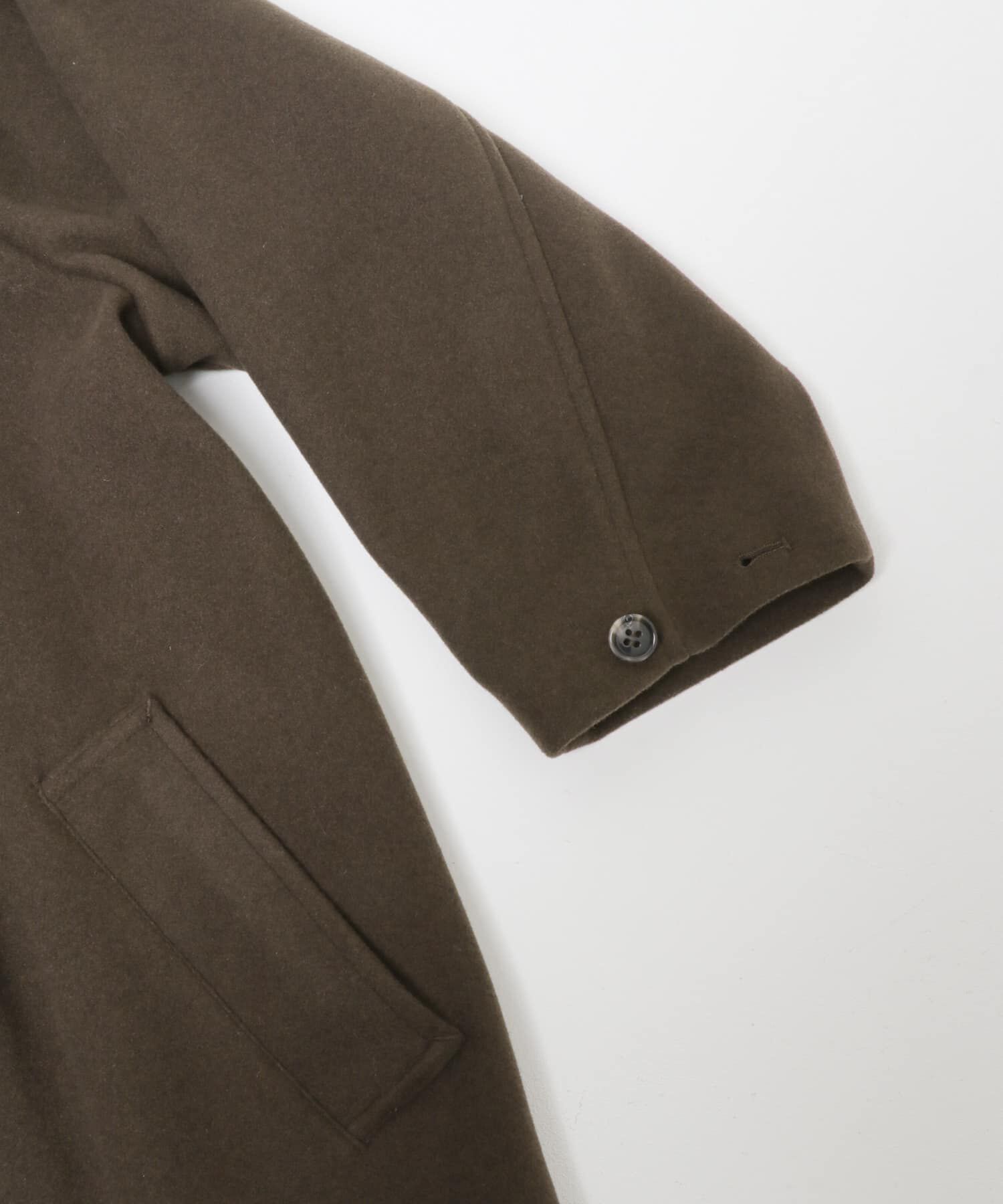  「ステンカラーコクーンロングコート」|ステンカラーコート|