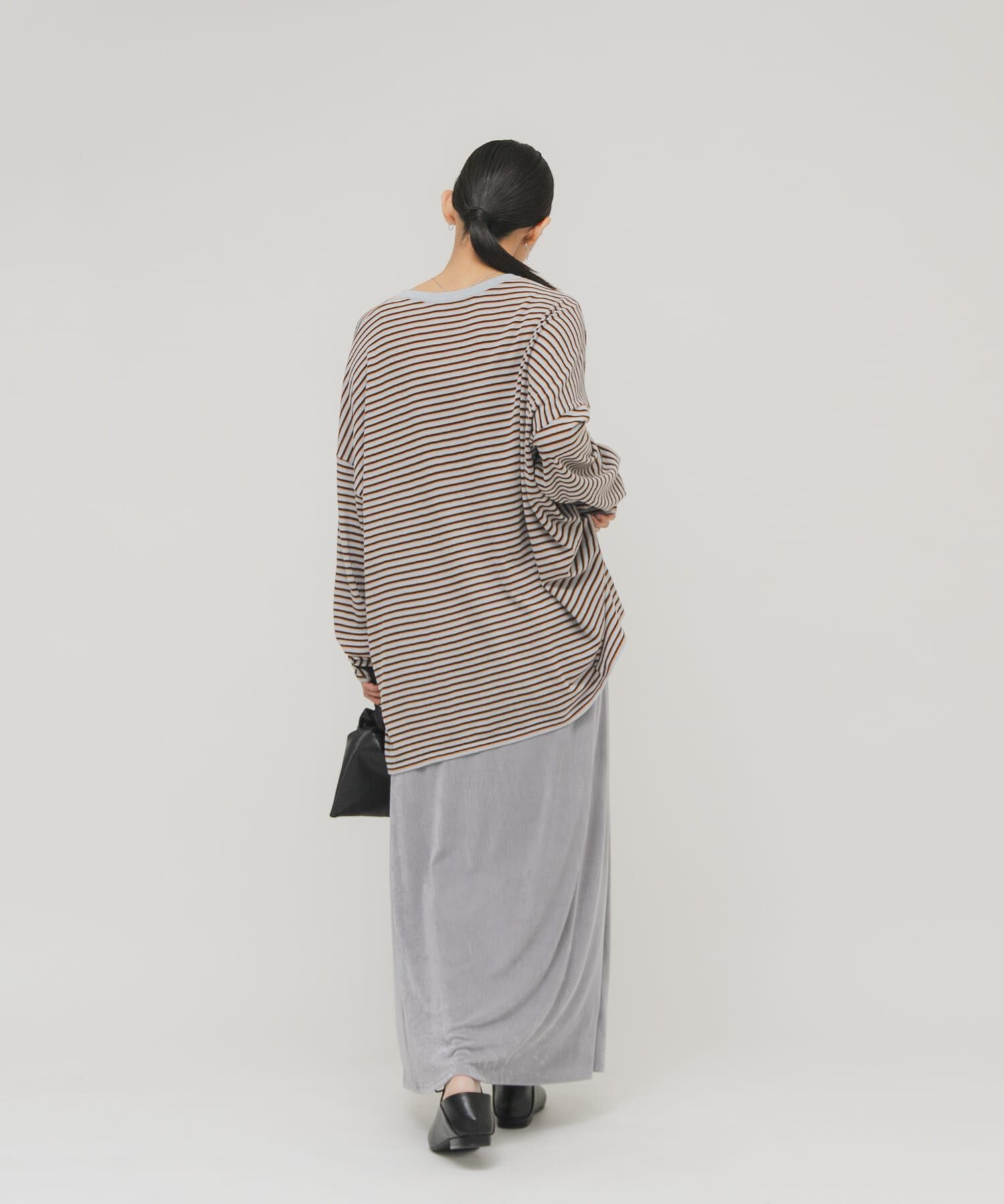  「シアーボーダールーズニット」|ニット・セーター|