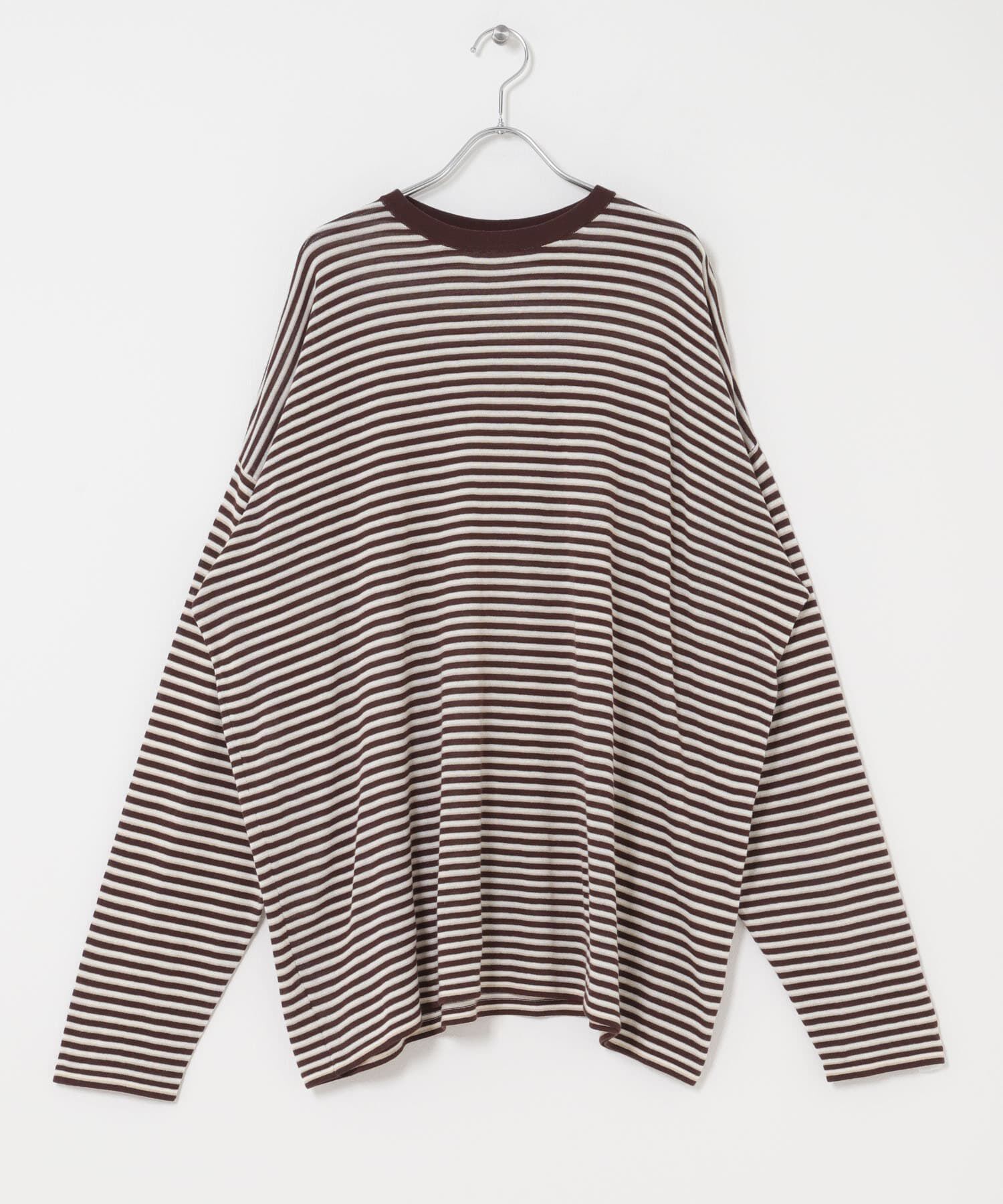  「シアーボーダールーズニット」|ニット・セーター|