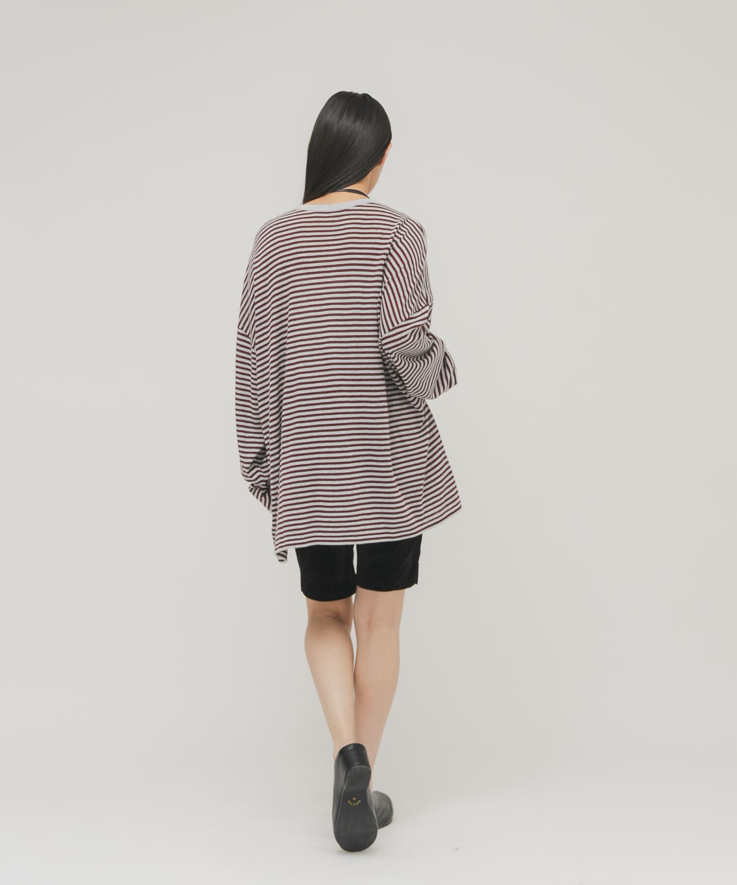  「シアーボーダールーズニット」|ニット・セーター|