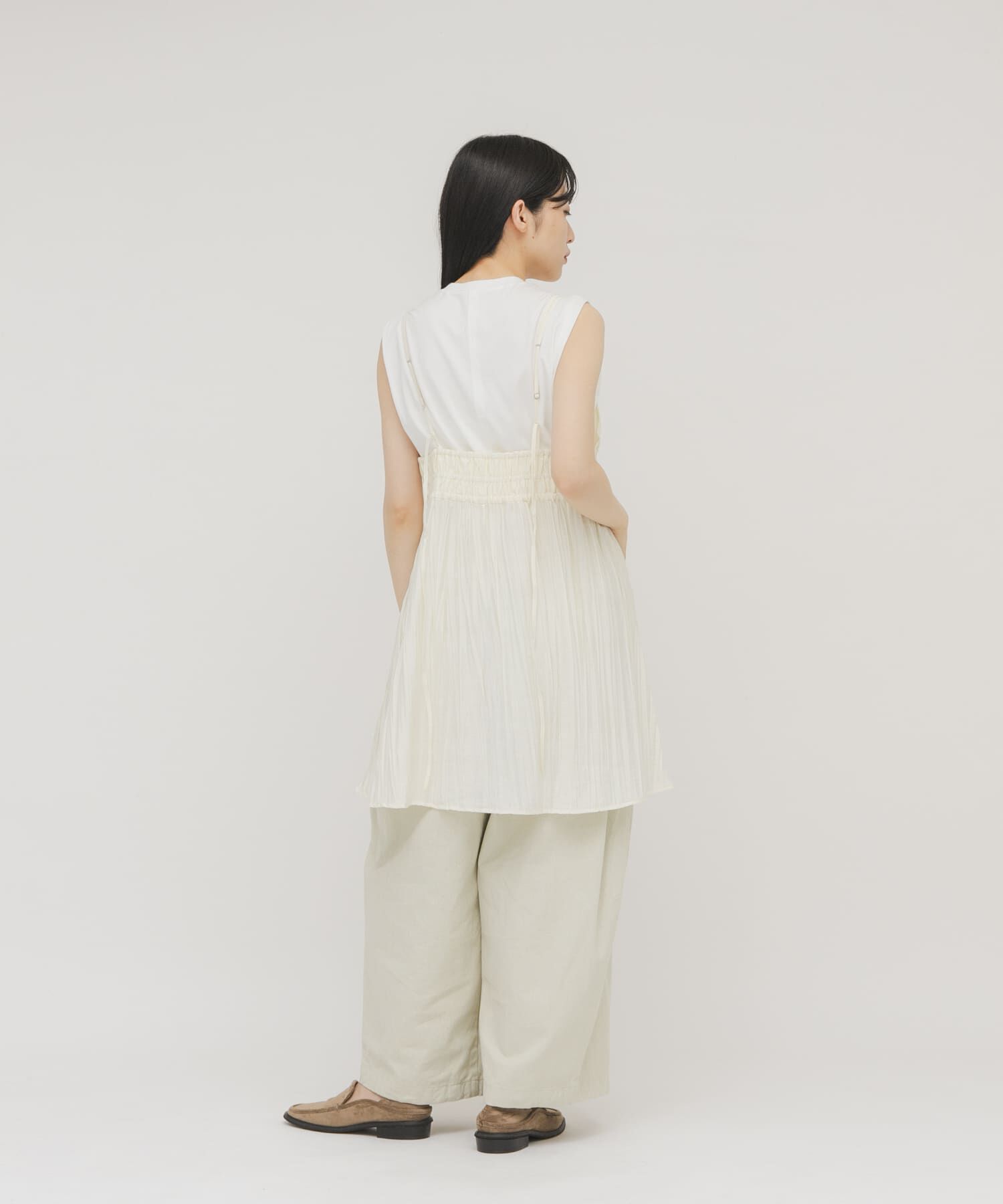  「リンクルミニキャミワンピース」|ワンピース|