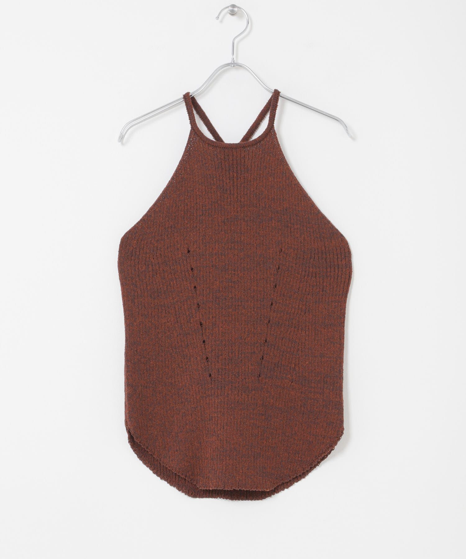  「メランジRIBタンクトップ」|タンクトップ|