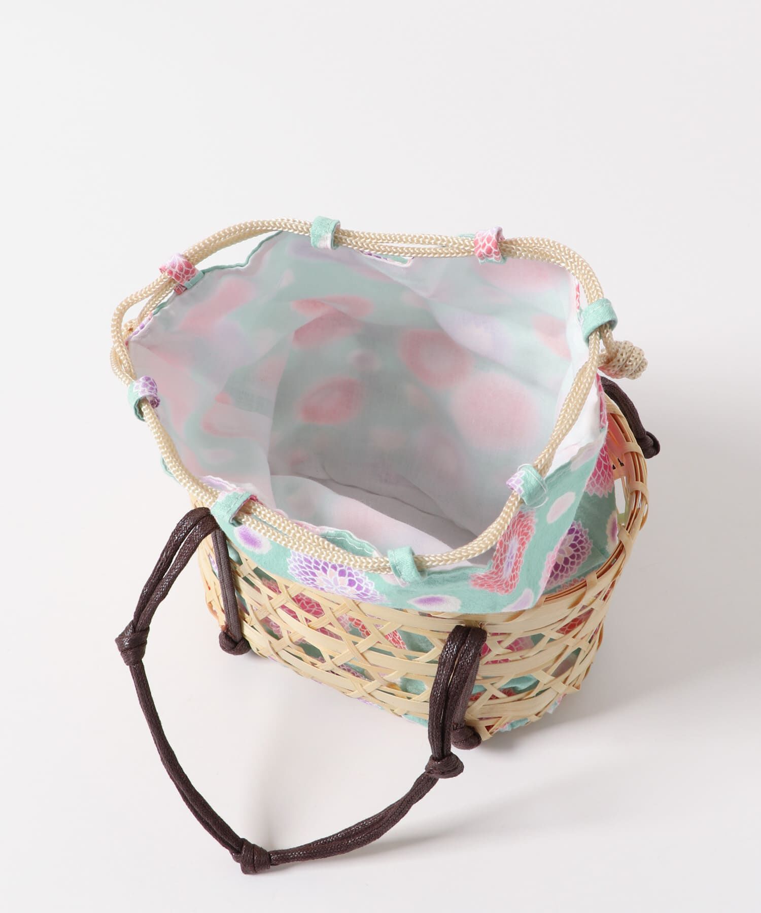 SENSE OF PLACE by URBAN RESEARCH「カゴキンチャクバッグA」|かごバッグ|