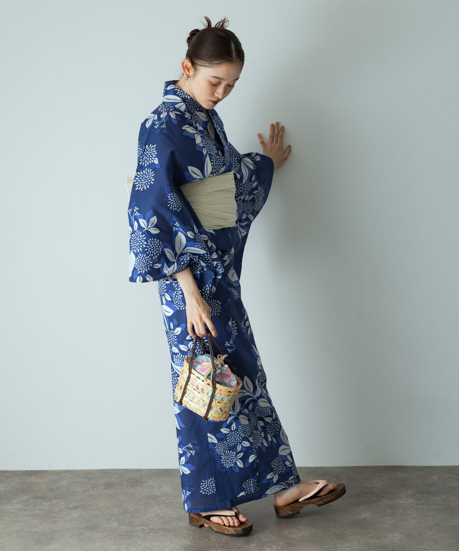 SENSE OF PLACE by URBAN RESEARCH「カゴキンチャクバッグA」|かごバッグ|