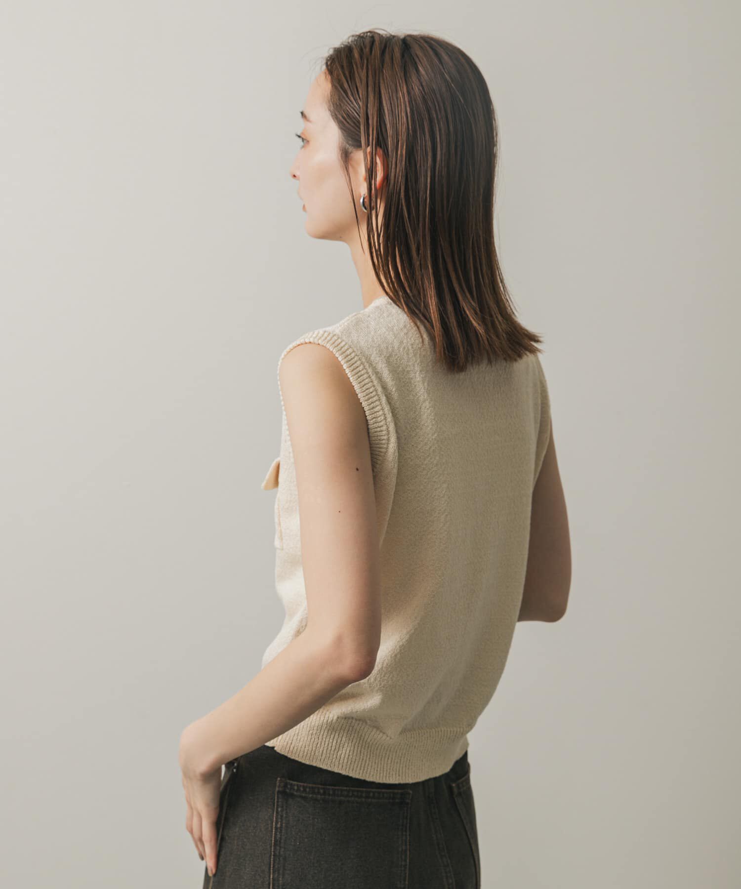 SENSE OF PLACE by URBAN RESEARCH「メタルボタンポケットベスト」|ベスト・ジレ|