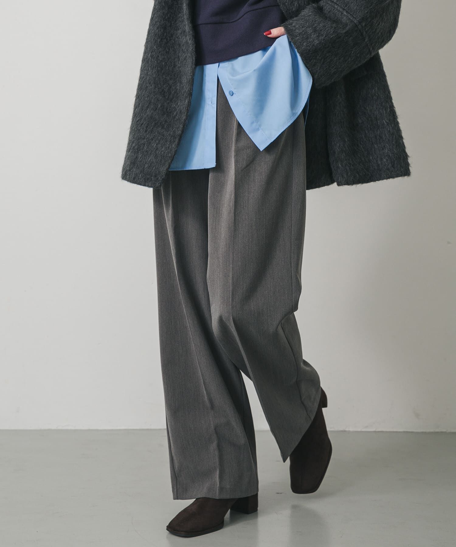 SENSE OF PLACE by URBAN RESEARCH「センタープレスストレートパンツ」|その他|