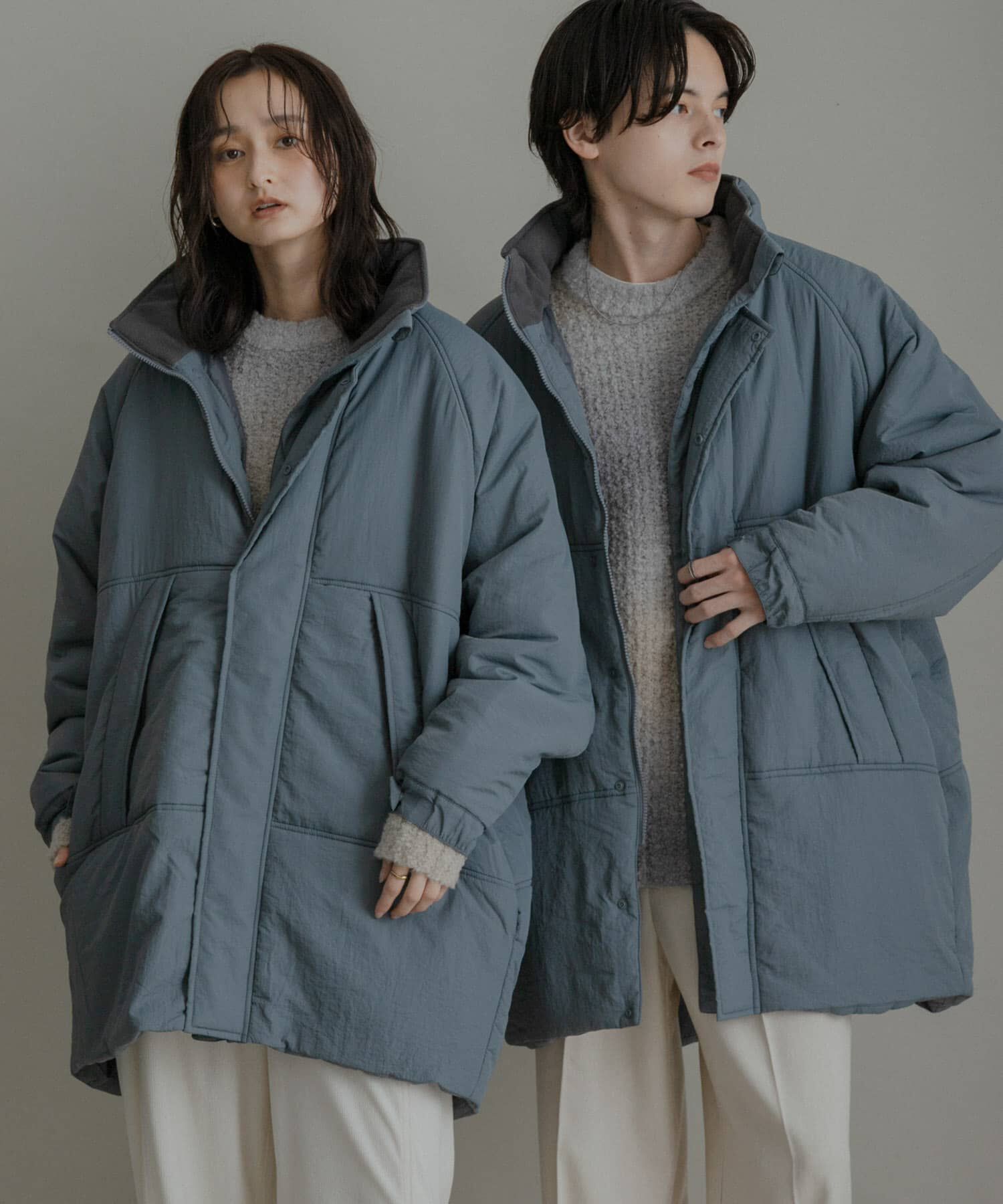 SENSE OF PLACE by URBAN RESEARCH「『URTECH』『ユニセックス』パデッドモンスターコート」|ダウン|ブルー
